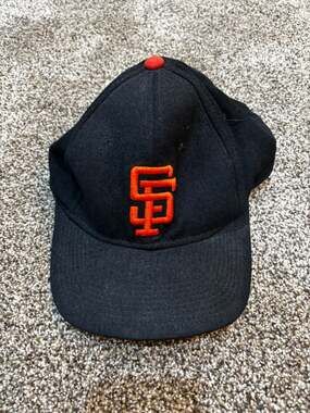 Vintage San Francisco Giants Sports Specialties Pro Fitted Wool Hat Size 7 1/8